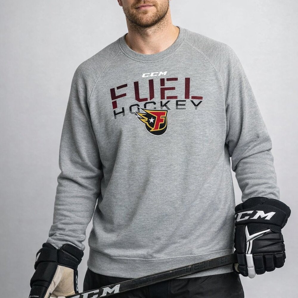 Indy‎ Fuel CCM Sweatshirt Men’s XL Long Sleeve Pullover Crewneck Hockey Indiana